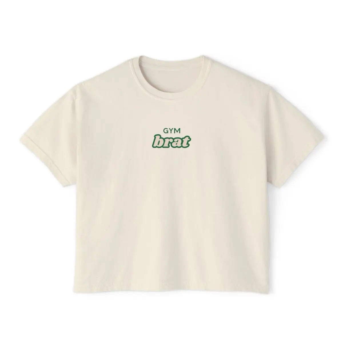 Gym Brat Cropped Shirt